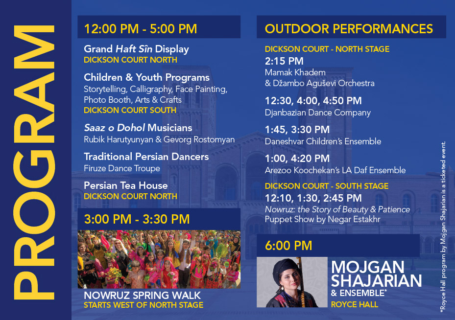 2018 03 11 Nowruz LA Program