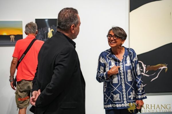 Tala Madani Exhibition Opening 023