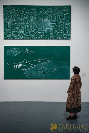Tala Madani Exhibition Opening 026
