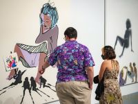 Tala Madani Exhibition Opening 029