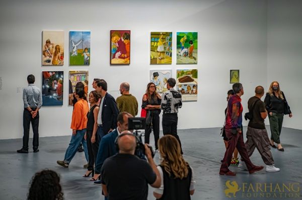 Tala Madani Exhibition Opening 067