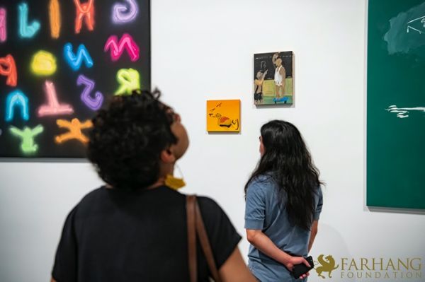 Tala Madani Exhibition Opening 095