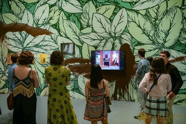 Tala Madani Exhibition Opening 098