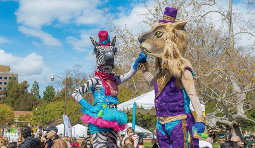 Stilt Walkers